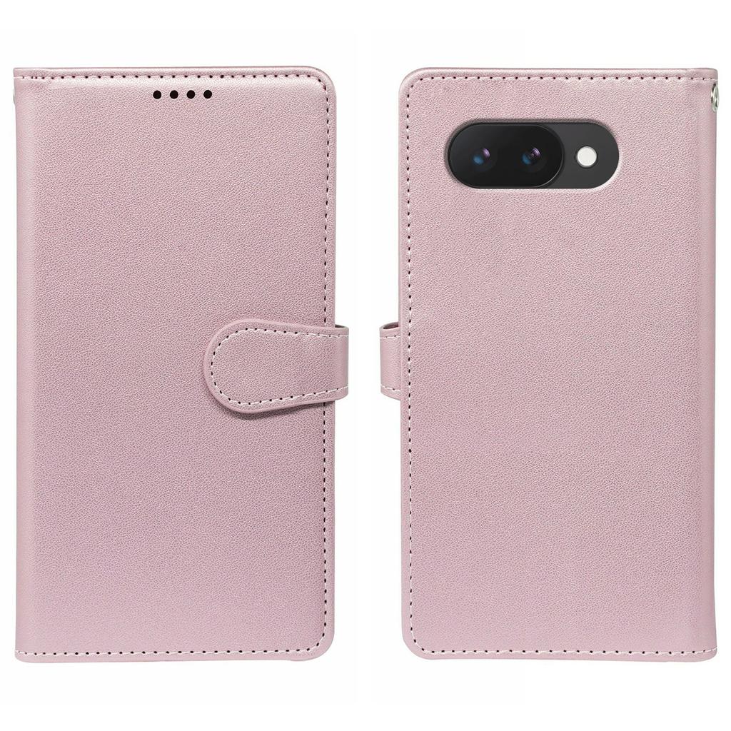 For Google Pixel 9a Case with 9 Card Slots PU Leather Stand Phone Cover