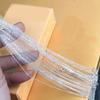Высококачественная Готовая Цепь 14-каратное Золотое Заполнение Цепочка Ожерелье Украшения Плоская Плетеная Цепочка Ожерелье