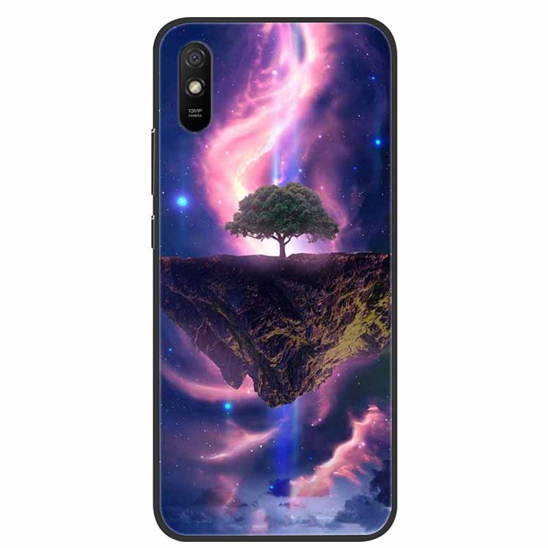 Чехол для Xiaomi Redmi 9A Redmi 9AT Ударопрочный Мягкий силикон ТПУ Задняя крышка Для Redmi 9i 9A Спортивные чехлы для телефона 9AT Милый мультяшный