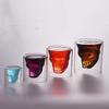 Skull Glass Cups 25/75/150/250ml Crystal Clear Creative Designer Party Bar Vodka Beer Drinking Glasses Unique Novelty Gift
