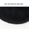 Women's Autumn and Winter Hats Plus Velvet Thickening Warm Ear Protection Knitted Hat Beret Rabbit Fur Hat Woolen Hat Women