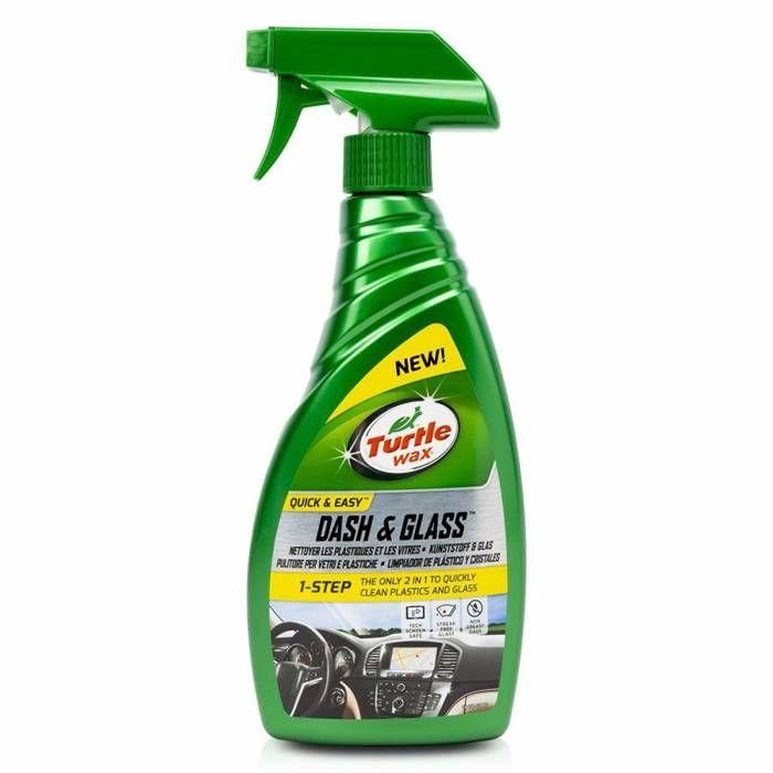 Turtle Wax Dash &amp; Glass Nettoyant pour vitres de voiture Smear Free Dust Free Dash 500ml