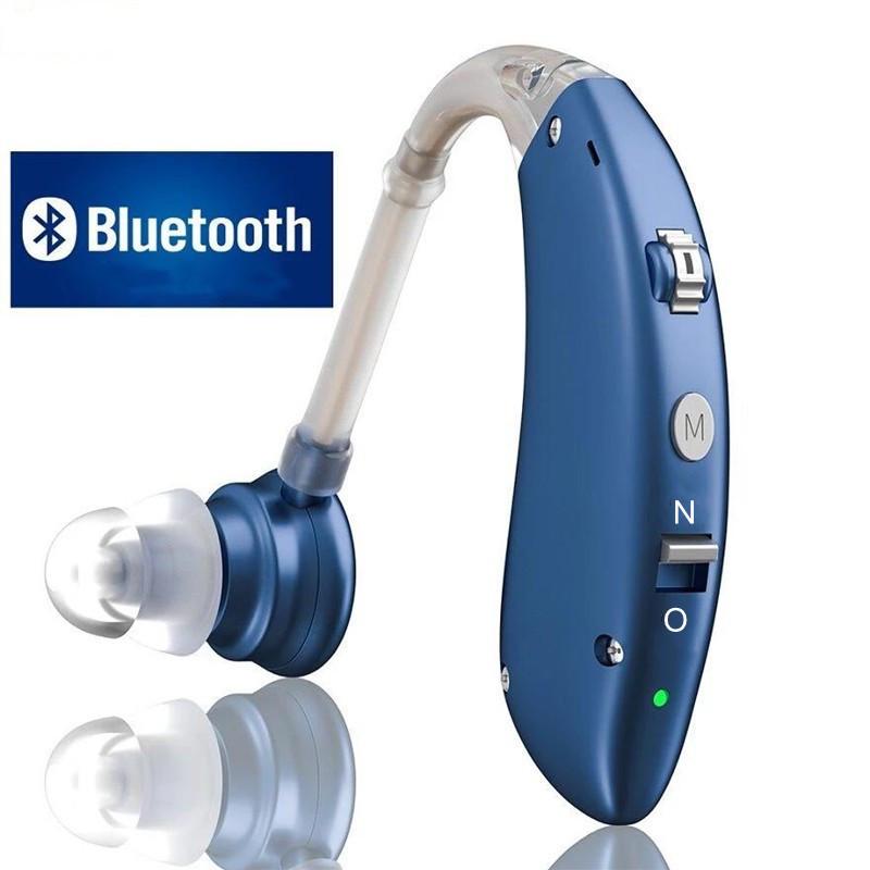 Перезаряжаемый Bluetooth BTE слуховой аппарат 2023 года для пожилых - Популярная новинка