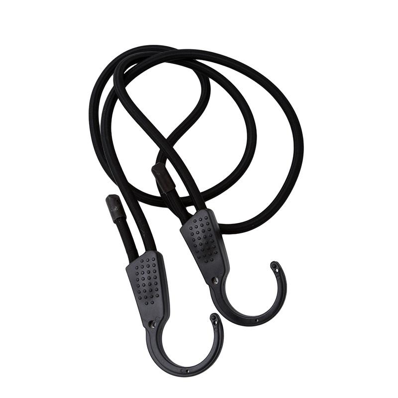 Adjustable Elastic Bungee Cord Hooks Bikes Rope Tie Luggage with Extra Wide Opening Steel Hook