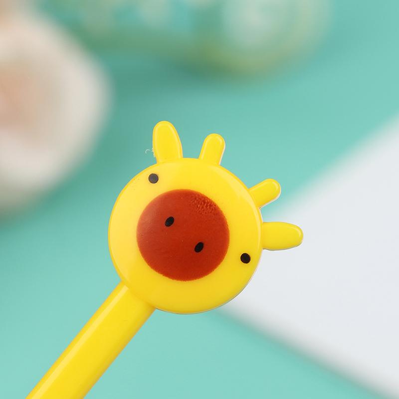 10Pcs Mini Animal Farmkids Fruit Fork Cartoon Snack Cake Dessert Food Toothpick
