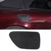 Soft Carbon Fiber Door Fuel Tank Cap Oil Gas Cover Trim For BMW 6 Series 2004-10