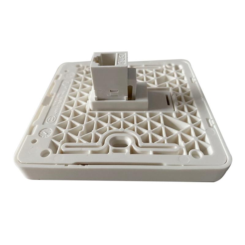 Гигабитная сетевая розетка CAT6, 86x86 мм, RJ45, Cat6, LAN, лицевая панель, прямая розетка для Интернета