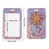 Lanyard ID Card Holder Sun Moon Bus Card Cover Case Cartoon Name Card Holder