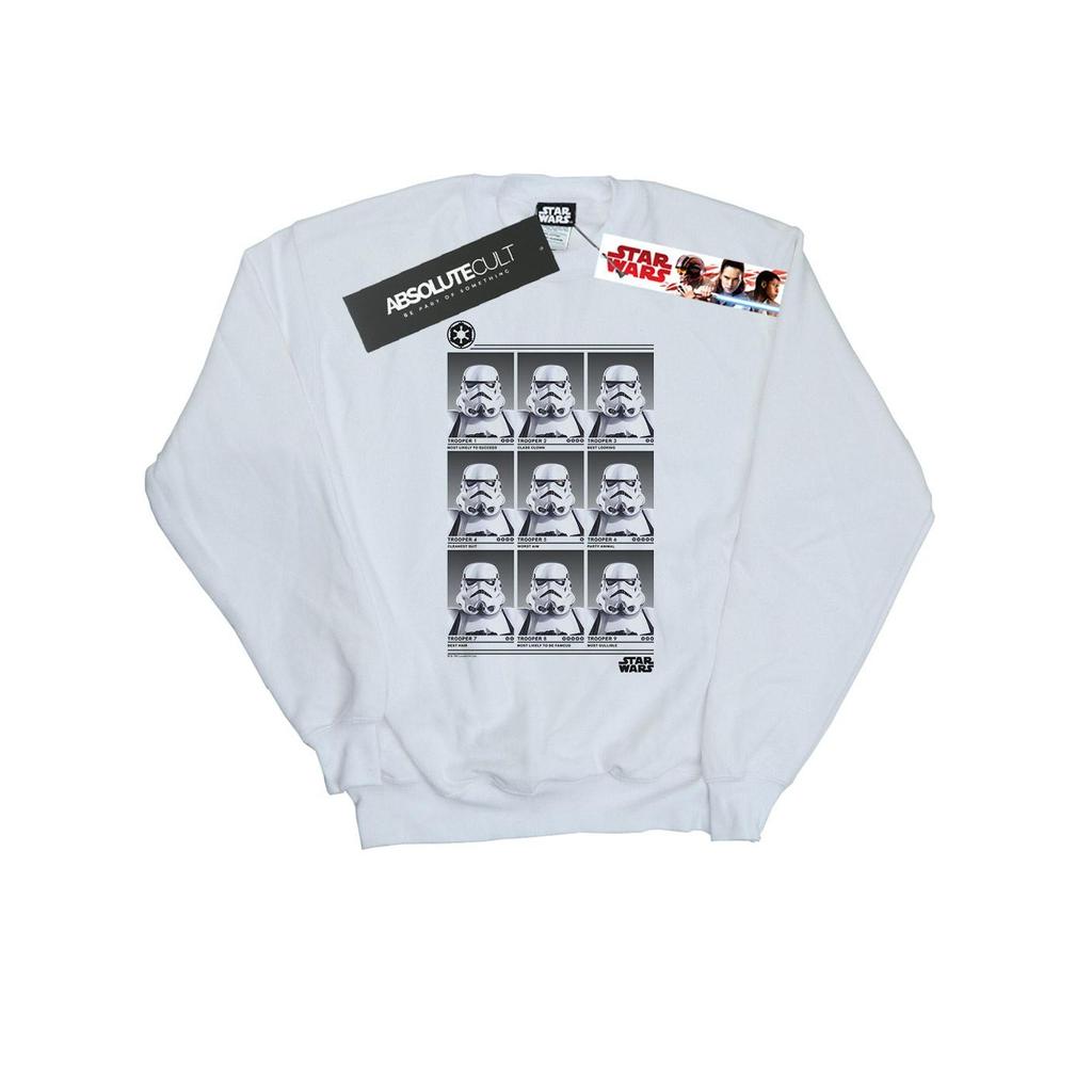 Star Wars Mens Stormtrooper Yearbook Sweatshirt