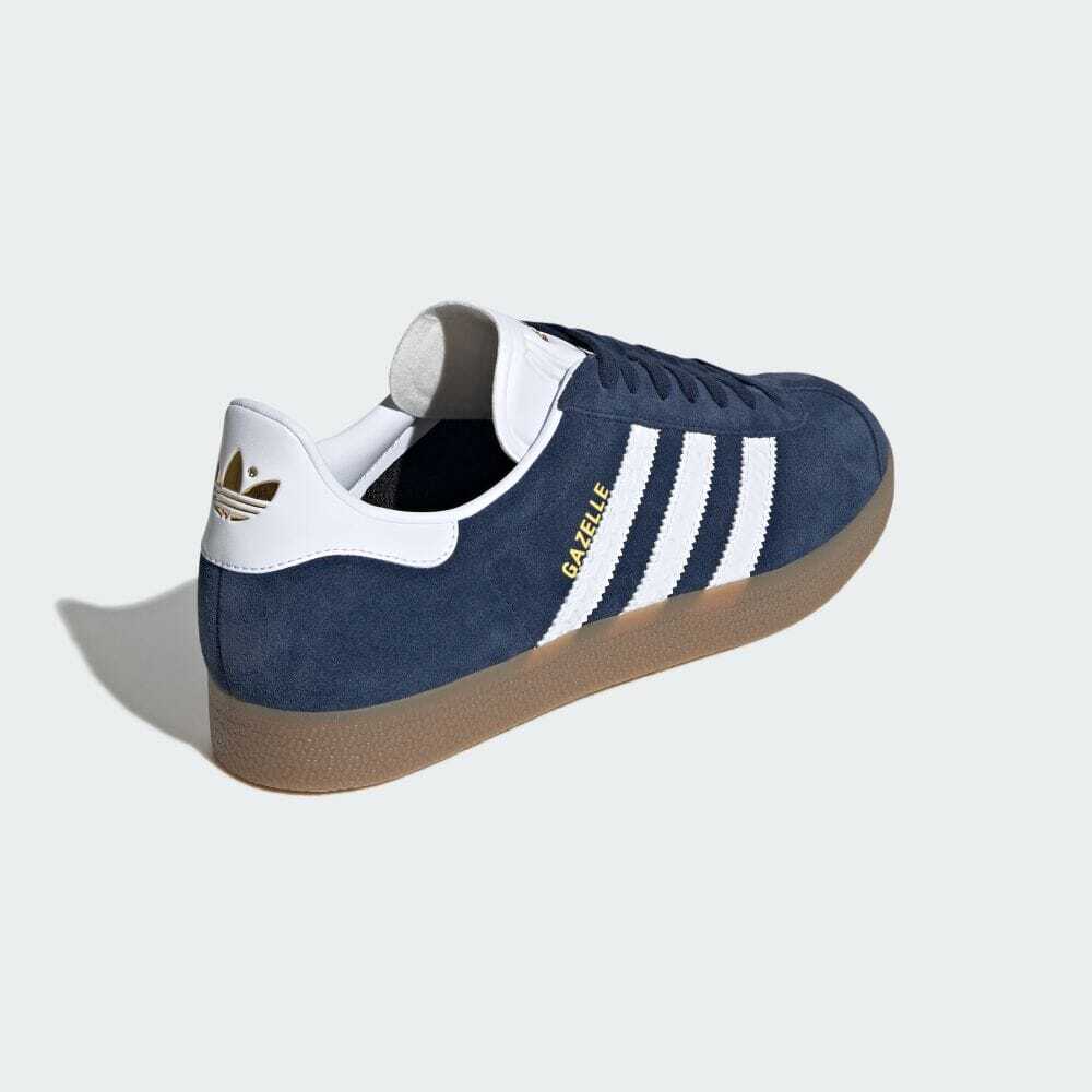 JH6197 adidas Originals Gazelle Ночной индиго Белый с gum (Мужской)