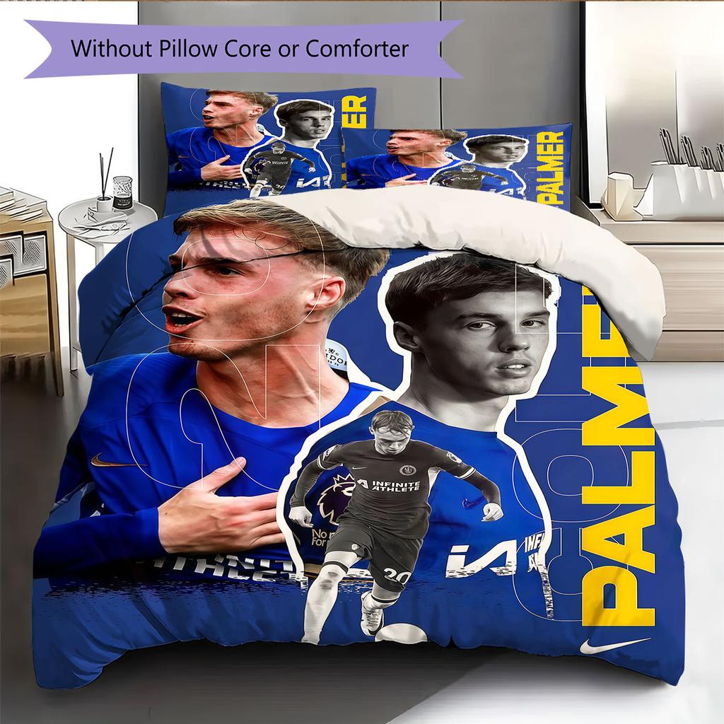 Cole Palmer Spirit Bedding Quilt Set Quilt Cover Pillowcase Home Decoration Birthday Gift (1 * duvet cover + 2 * pillowcase, without core)
