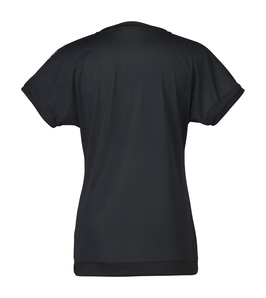 Теннисная игровая футболка Dunlop DAP1520W 2025SS Черная XO