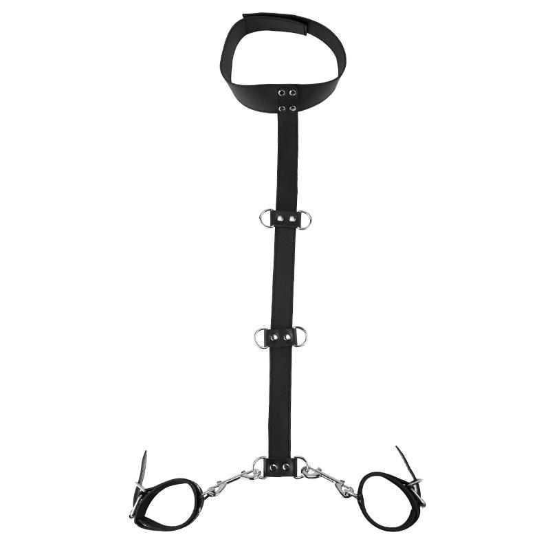 Xxx Japanese Girl BDSM Sex Bondage Gear Restraints Handcuffs Shackles, Neck Bondage Adult Sex Game Erotic Toys
