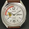 ВИНТАЖНЫЕ МУЖСКИЕ ЧАСЫ SEIKO AUTOMATIC 7009A ЯПОНИЯ ЦИФЕРБЛАТ FERRARI a700406-5 R203-a700406