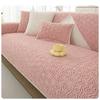 Коврик для дивана Rose Velvet, новый минималистский современный утолщенный плюшевый нескользящий кожаный чехол для дивана, зимний длинный чехол для дивана, полотенца