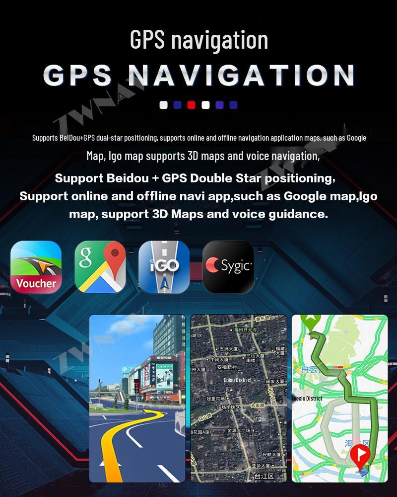 13.3-inch Vertical Android Screen Navigator for 2013-2019 Chrysler 300C