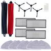 Accessory Pack for Roborock S8/Roborock S8 Plus - Filter/Mop/Side Brush/Extractor Roller Phonillico®