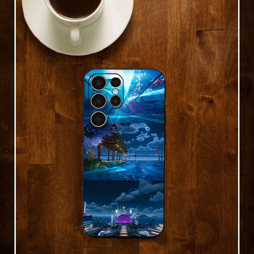 Силиконовый чехол NTE Mint N-Neverness для Samsung S25 24 23 22 21 20 Plus Ultra 5G Lite Ударопрочный чехол