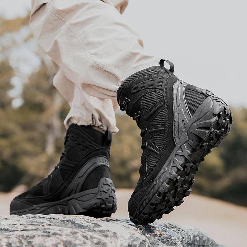 Новые тактические ботинки мужские большого размера дышащие нескользящие износостойкие для активного отдыха кемпинга джунглей пустыни тренировок пешего туризма