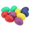 10Pcs Mini Musical Eggs Colorful Hand Plastic Egg Shakers Percussion Musical Instrument Toy