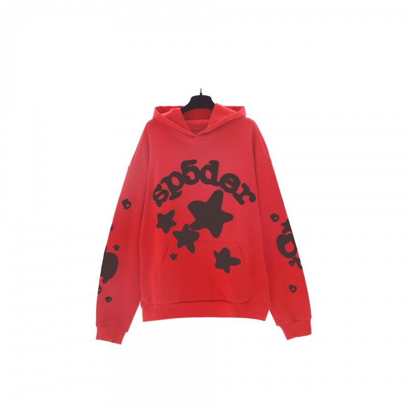 Mens Spiderweb Print Hooded Sweatshirt Casual Jogger Pants Set - Loose Fit Cotton Blend Streetwear Teens