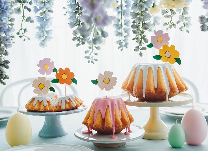 Cake Toppers Flowers Mix 13 8 Pcs