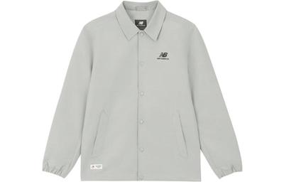 New Balance Куртки Унисекс Серый Лацкан Умеренный Другое 5AD38111-GR