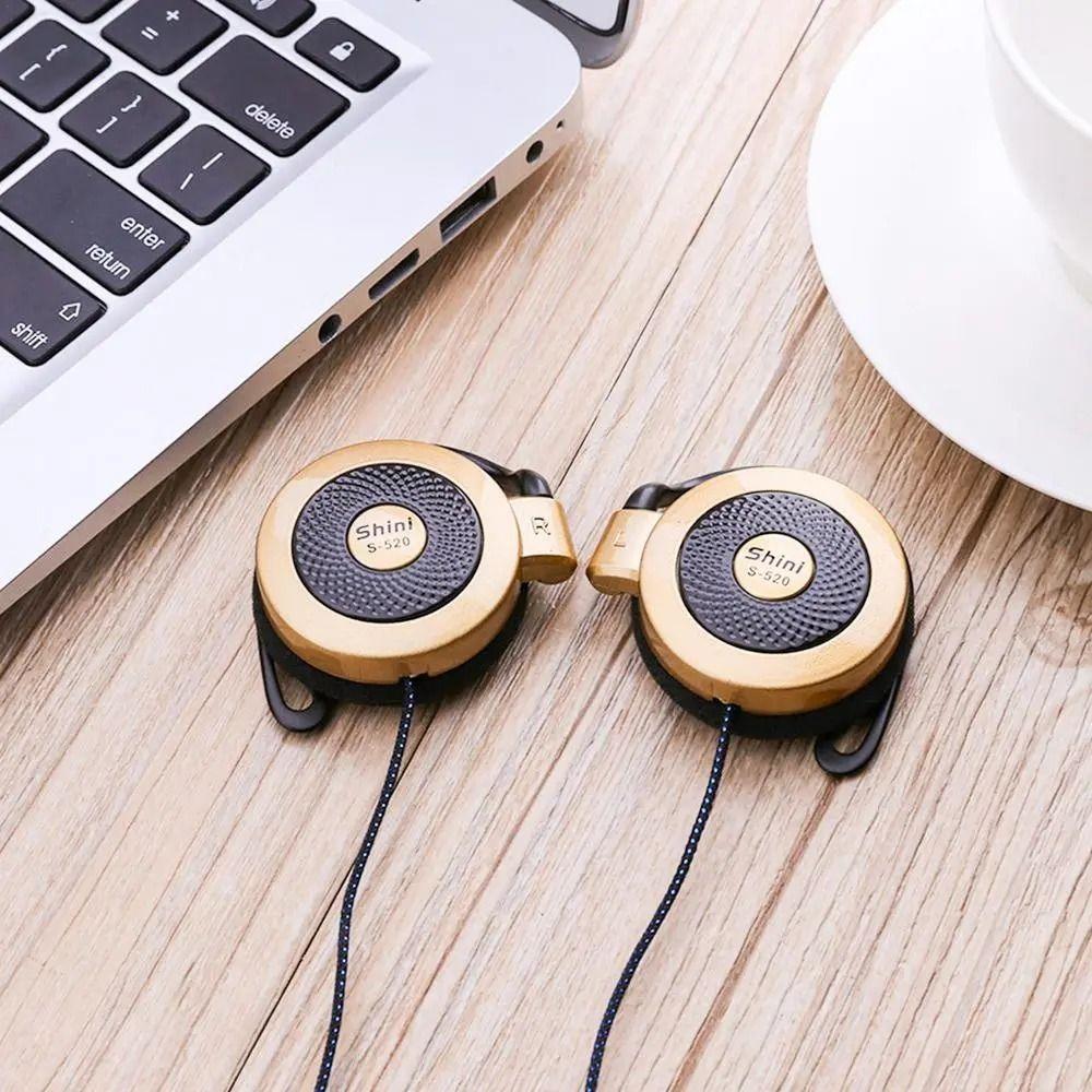 3.5mm Jack Ear Hanging Game Sports Headphone Stereo 3.5mm Stereo Ear Hook MP4
