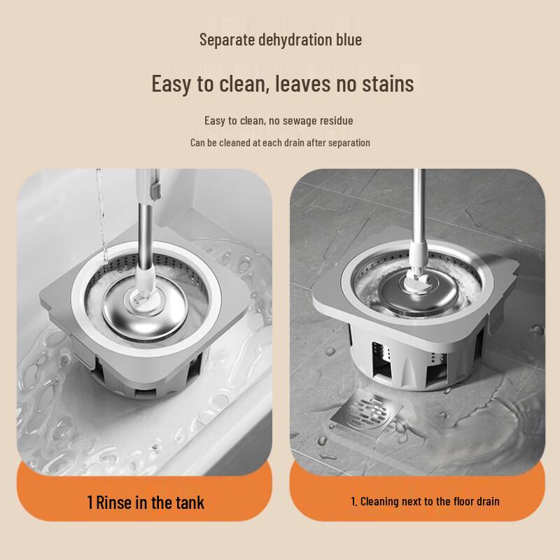 Yixi Dual-Drive Spin Mop