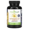 Vitamin D3, 125 Mcg (5,000 Iu), 180 Vegetable Capsules