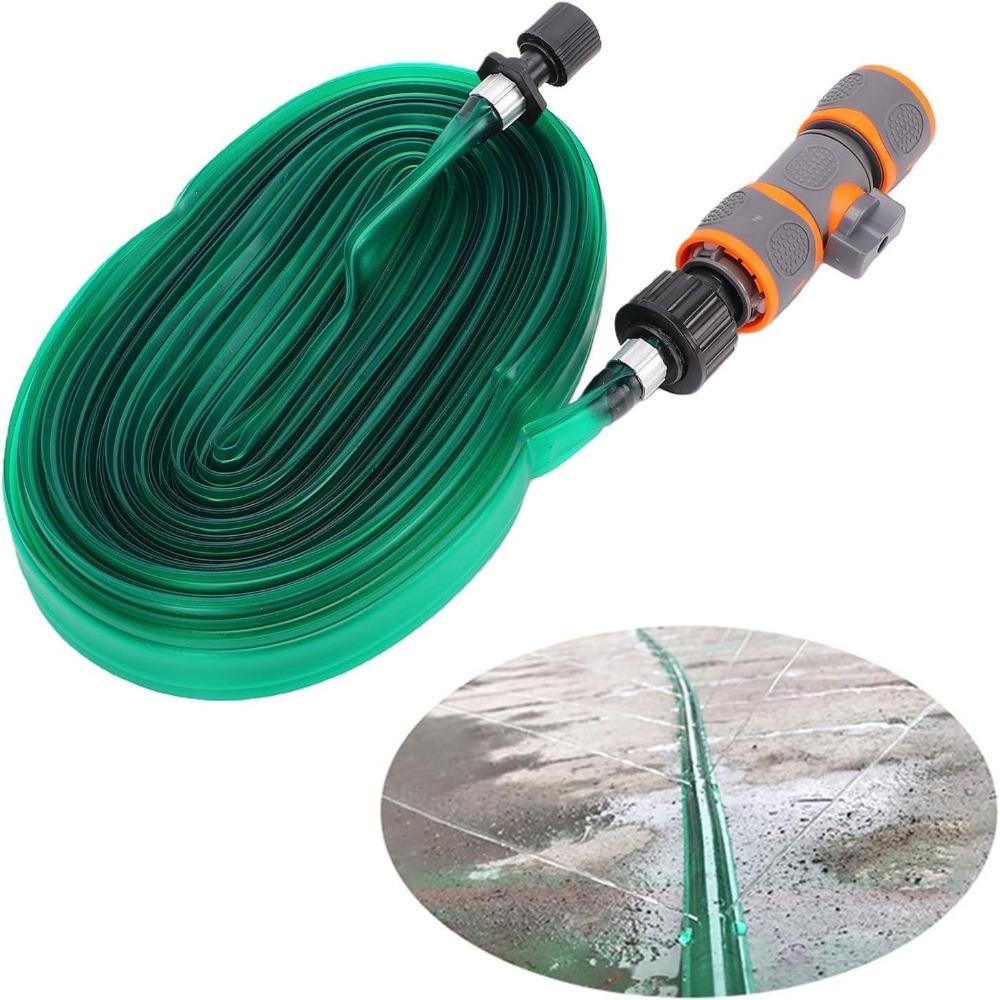 PVC Garden Hose with Connector Flexible Lawn Watering Hose  Greenhouse Watering