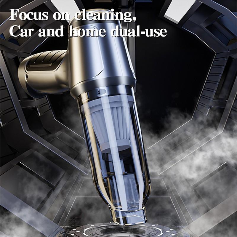 2024 Новый модернизированный автомобильный беспроводной пылесос с выдувом и всасыванием, универсальный портативный портативный мощный бесщеточный автомобильный пылесос двойного назначения высокой мощности
