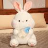 Bottle Rabbit Doll Plush Toy White Rabbit Pillow Birthday Gift Sleeping Girl Sleeping Rabbit Doll