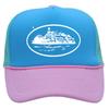 New Printed Trend Cruise Mesh Breathable Baseball Cap Men's and Women's American Sun Hat Versatile Truck Hat Tide