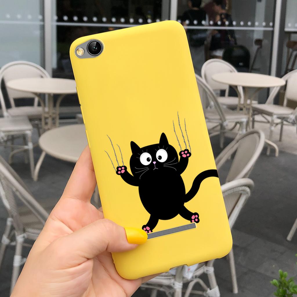 Чехол для телефона Xiaomi Redmi 4A 5A 6A 7A Чехол Милый Мультяшный Силиконовый Чехол Конфетный Цвет Мягкий Funda Для Redmi 4a 5 a 6a 7a Coque