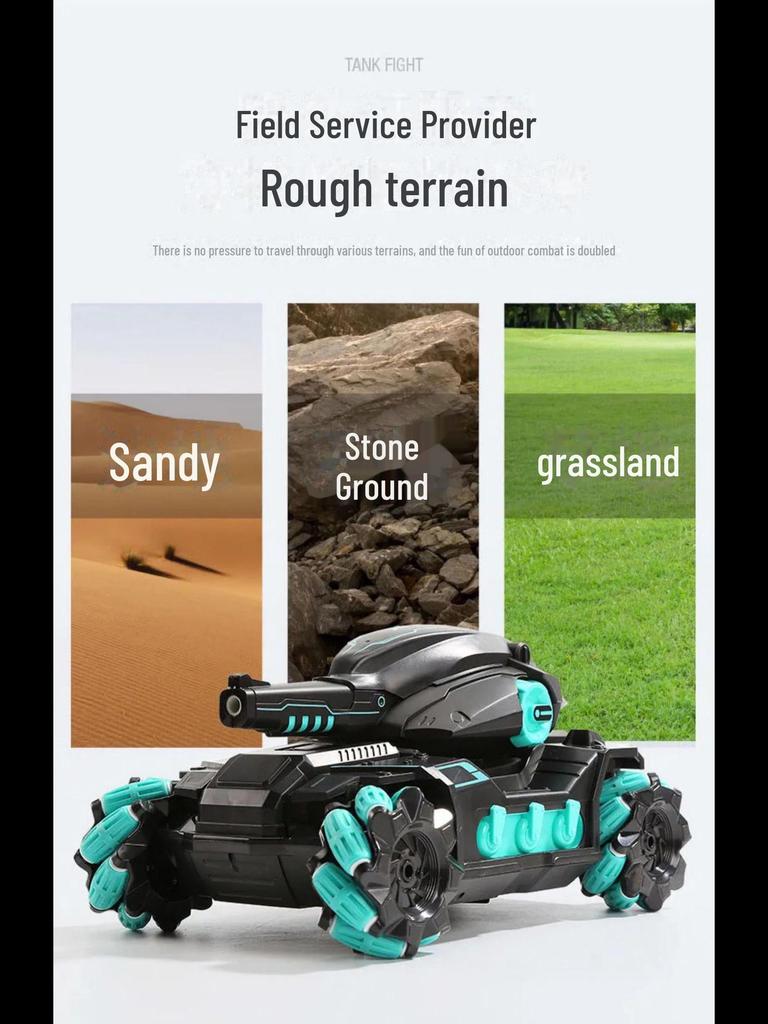 Игрушка-танк с дистанционным управлением Douyin с датчиком жестов