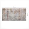 Decorative Table Mat with Premium Print Rusty Texture 90x45 cm