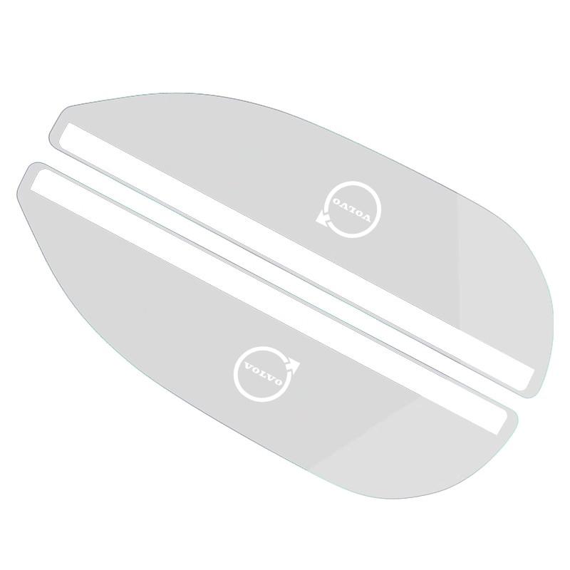 For Volvo 2Pcs Car Rearview Mirror Rain Eyebrow Rainproof Shield Accessories For Volvo XC90 V90 V60 XC60 V40 EC40 EX40 S80 S60 S