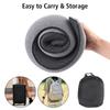 Travel Neck Support Portable Lightweight Adjustable U-shaped Pillow Memory Foam Snail Pillow Soft Noon Break Sleep Pillows Travel Neck Pillow