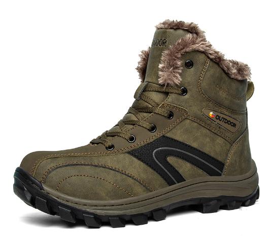 Мужские хлопковые ботинки большого размера 48, зимние теплые походные ботинки для активного отдыха, теплые мужские ботинки D409