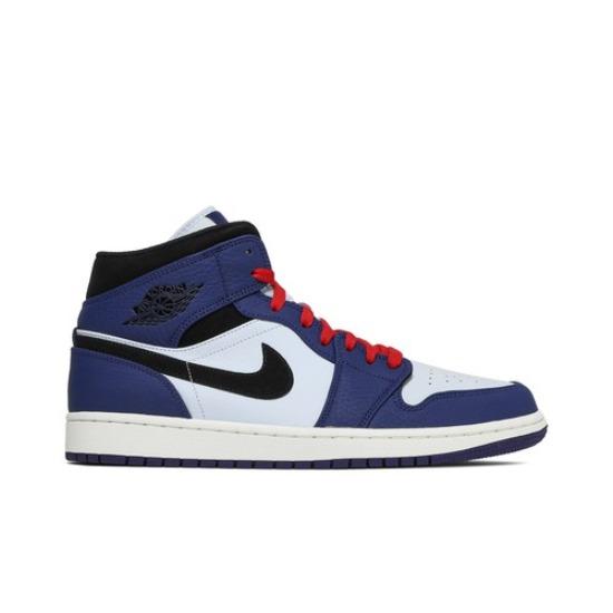 Air Jordan 1 Retro Mid SE Насыщенный королевский синий Мужские 852542-400
