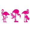 Upgraded Pink Flamingo Yard Ornaments Flamingo Garden Statue Pink Flamingo Garden Yard Decorations 40cm/16-inch Durable