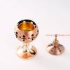 Factory Price Iron Incense Burner Havdalah Candle Holder Menorah, Besamm Spice Box, Metal Incense Holders