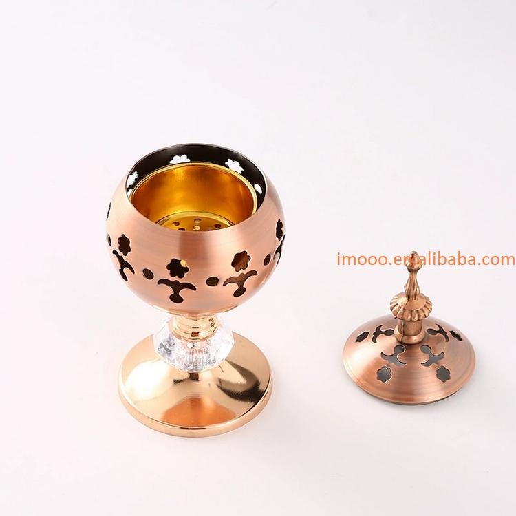 Factory Price Iron Incense Burner Havdalah Candle Holder Menorah, Besamm Spice Box, Metal Incense Holders