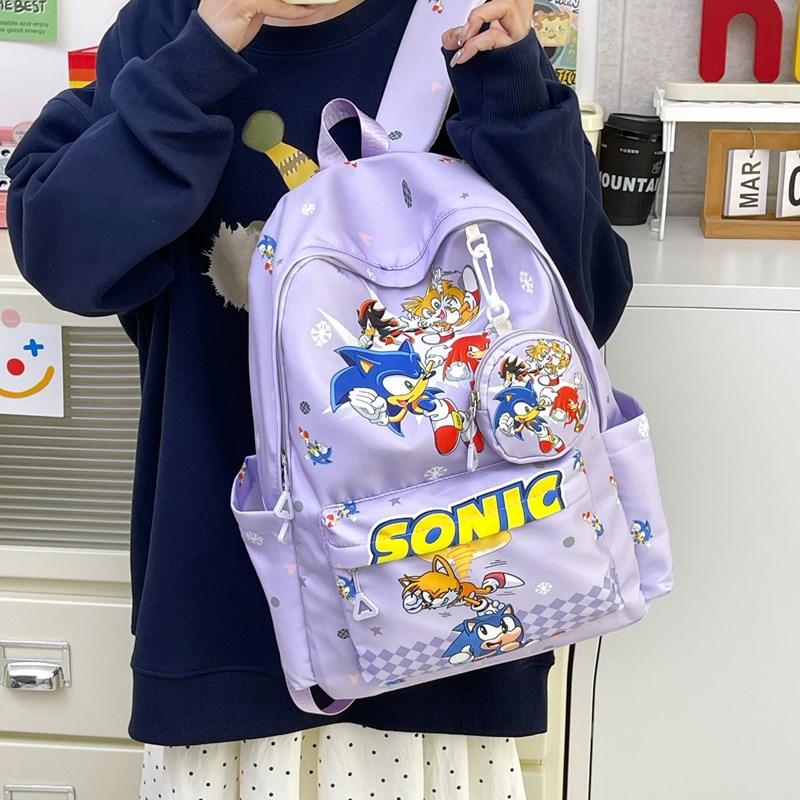 Large Capacity Primary School Students Make-Up Schoolbag Cartoon Cute Foreign Style Printing Boys And Girls Backpack Children'S Backpack