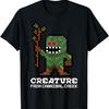 Футболка Creature From Cannibal Creek 8-Bit Retro Horror Game
