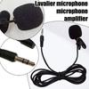 3.5mm Mini Microphone Universal Portable Metal Clip Phone PC For Mobile Lapel Speaking Vocal La N0O7