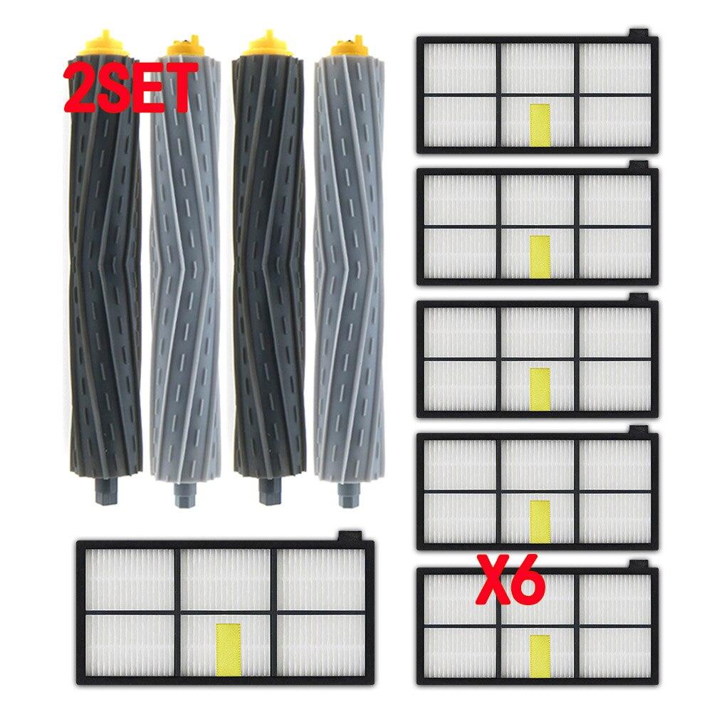 Основные щетки и фильтры Щетка для iRobot Roomba Комплект запчастей Серии 800 860 865 866 870 871 880 885 886 890 900 960 966 980