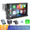 Car Radio 1 Din MP5 Player 7 Inch Touch Screen Carplay Android Auto Multimedia USB Mirror Link Universal