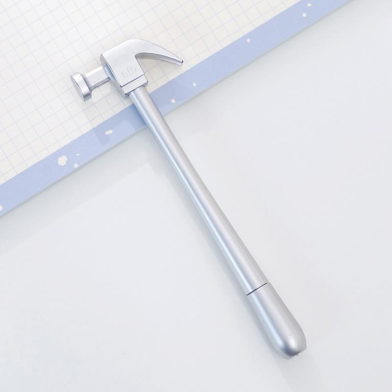1 шт. металлические молотковые инструменты, канцелярские принадлежности, креативная гелевая ручка